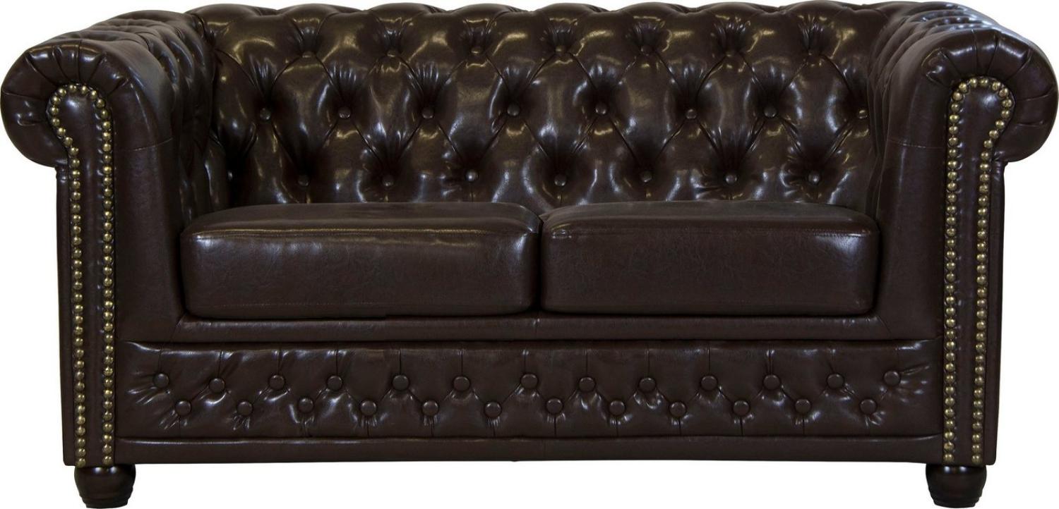 Home affaire Chesterfield-Sofa Rysum, Chesterfield-Optik, in 2 Bezugsqualitäten Bild 1