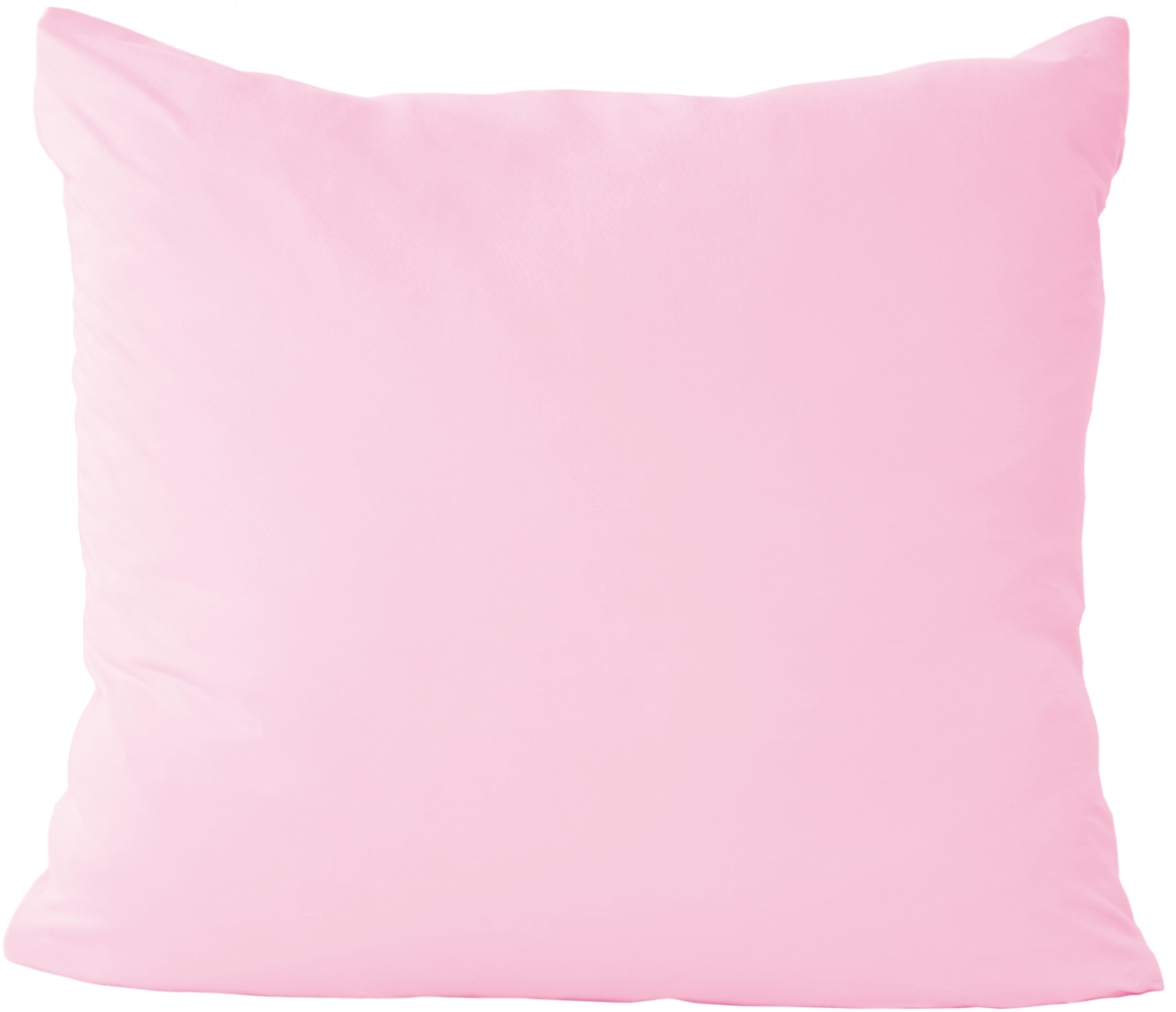 Vario Kissenbezug Jersey rosa, 40 x 40 cm Bild 1