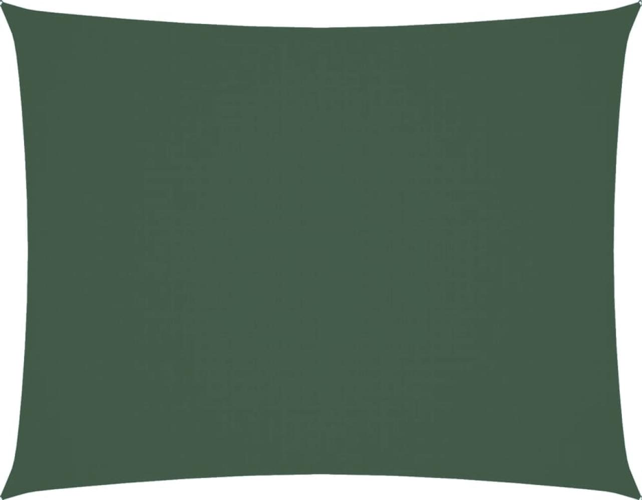 vidaXL Sonnensegel Oxford-Gewebe Rechteckig 4x6 m Dunkelgrün 135492 Bild 1