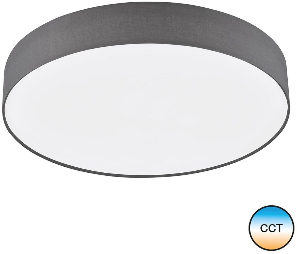 SCHÖNER WOHNEN-Kollektion LED-Deckenleuchte PINA 50cm dunkelgrau 820037 Bild 1