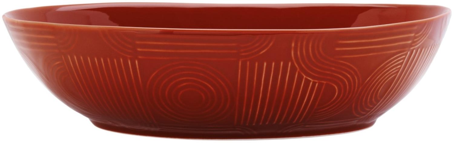 Maxwell & Williams DR0460 Schale 32 x 27 cm ARC oval, Terracotta, Premium-Keramik, in Geschenkbox Bild 1