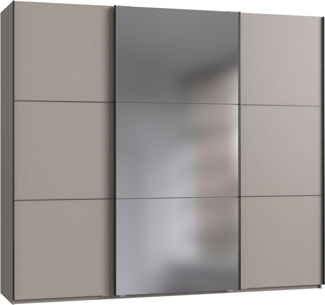 Wimex Kleiderschrank Indiana by fresh to go, wahlweise mit oder ohne Spiegel (INKLUSIVE Innenausstattung und Selbsteinzug für die Türen) große Breiten250 oder 300cm, mit oder ohne Glasfront, Made in Germany Bild 1