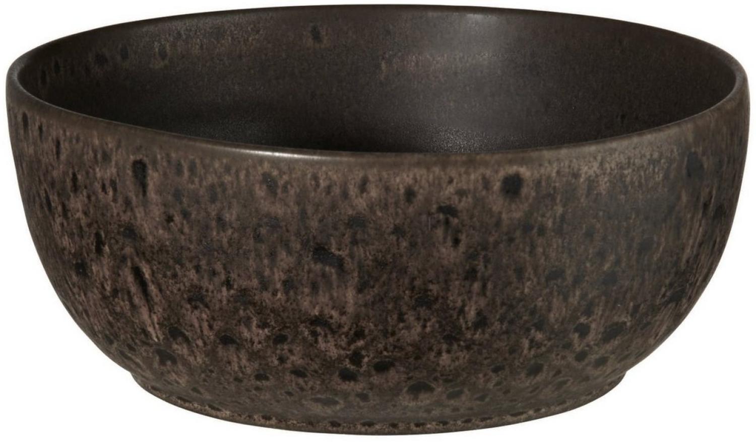 ASA Selection Poke Bowl Mangosteen Schale, Schüssel, Porzellan, Braun, Ø 18 cm, 24350266 Bild 1