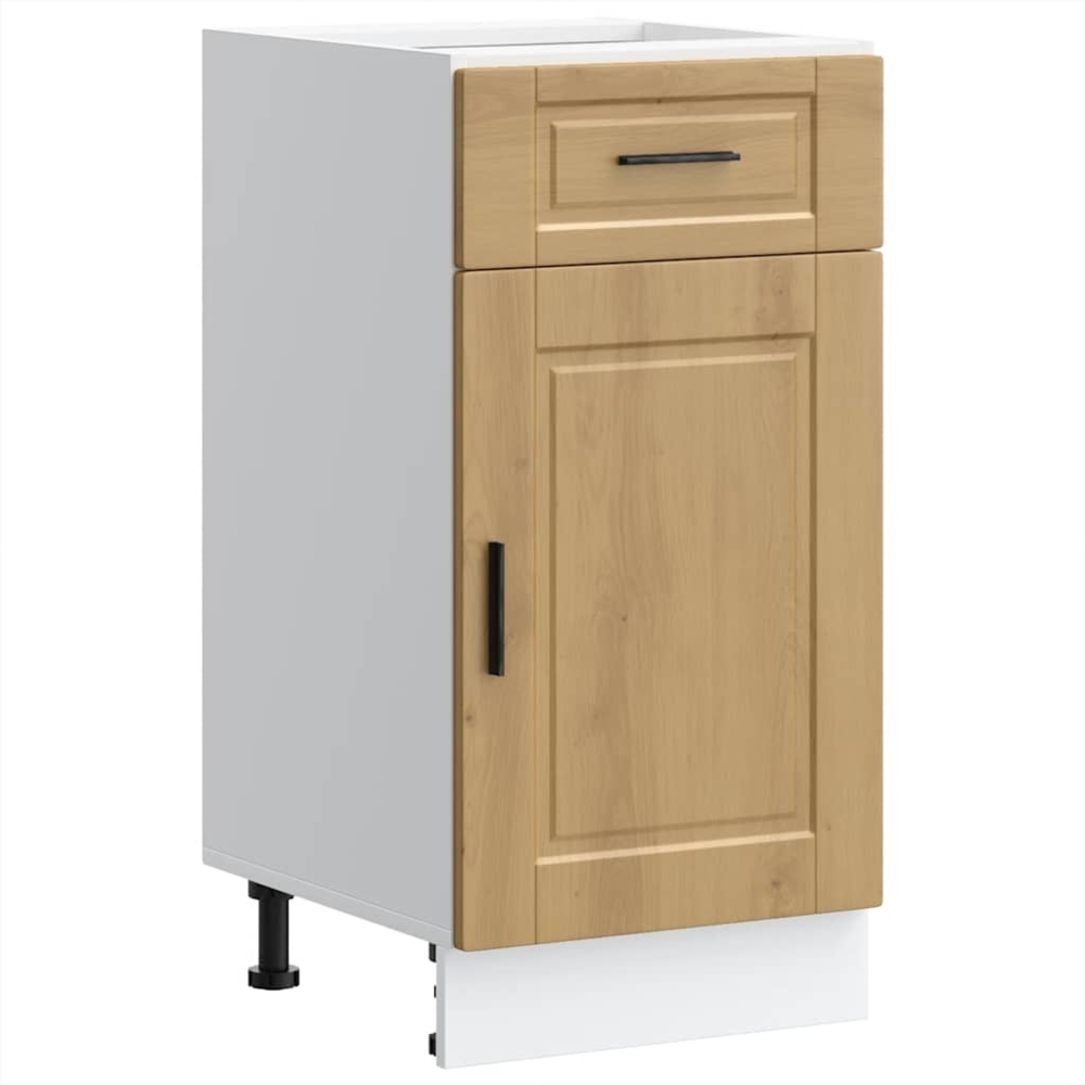 vidaXL Küchenunterschrank Porto Artisan-Eiche Holzwerkstoff 853956 Bild 1