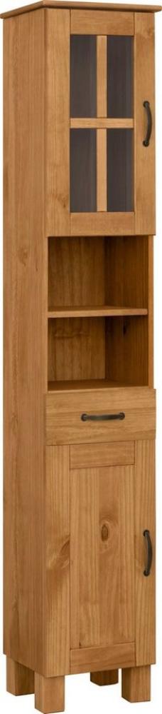 Home affaire Hochschrank Rodby FSC®-zertifiziertes Massivholz, Breite 33cm, Höhe 180cm Bild 1