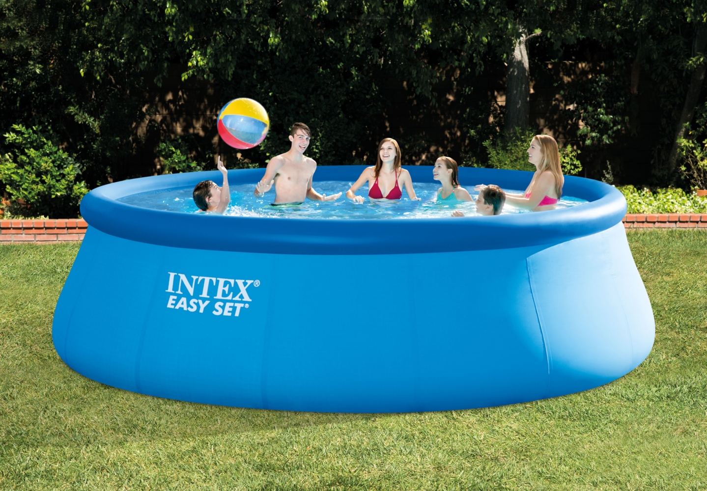 Intex Easy Set Pools Ø 457x122 cm Bild 1