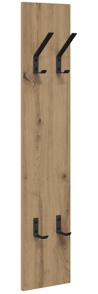 vidaXL Wandmontierter Kleiderständer Artisan-Eiche 20 x 1,5 x 100 cm 874466 Bild 1