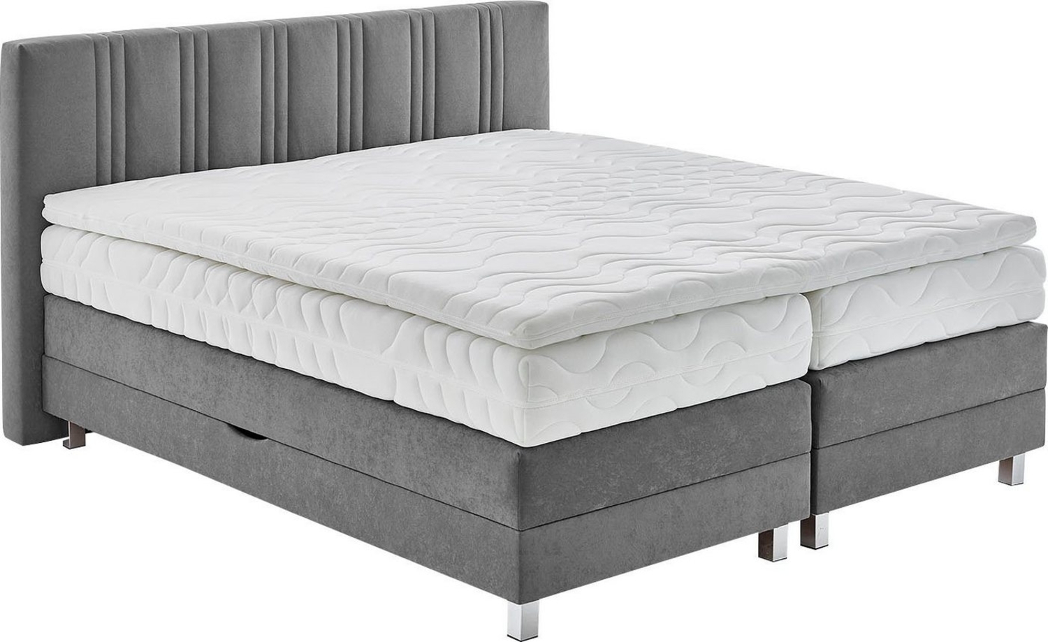 Westfalia Schlafkomfort Boxspringbett, wahlweise mit Bettkasten und Topper Bild 1