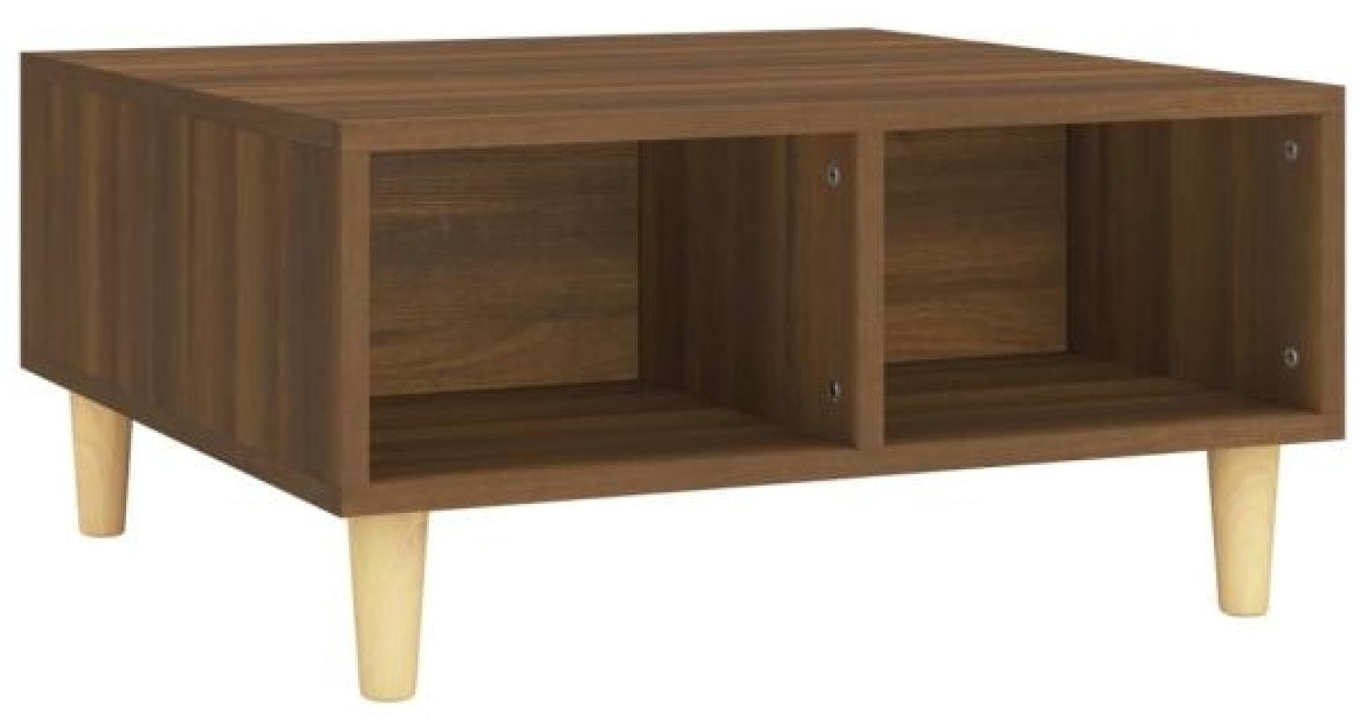 Couchtisch Braun Eichen-Optik 60x60x30 cm Spanplatte [813166] Bild 1