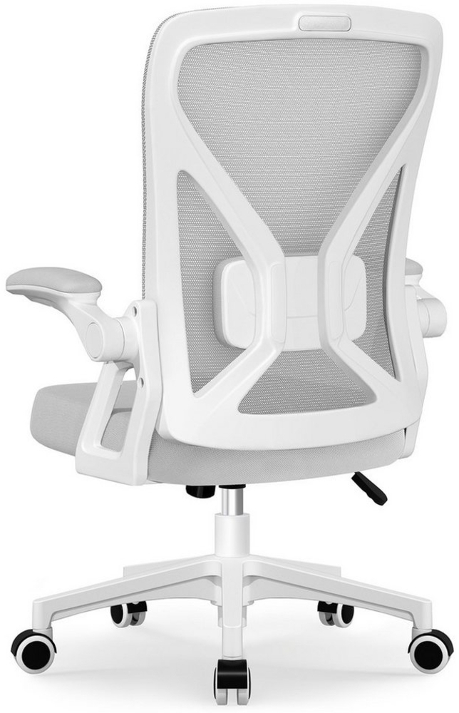 Adormii Bürostuhl Ergonomischer Bürostuhl mit verstellbarer Kopfstütze und Rückenlehne (Drehstuhl mit Drehbare, höhenverstellbare Kopfstütze, geräuscharmen Rollen, Verstellbarer Rückenlehnen, Atmungsaktiv Schreibtischstuhl bis zu 130kg Mesh Wippfunktio... Bild 1