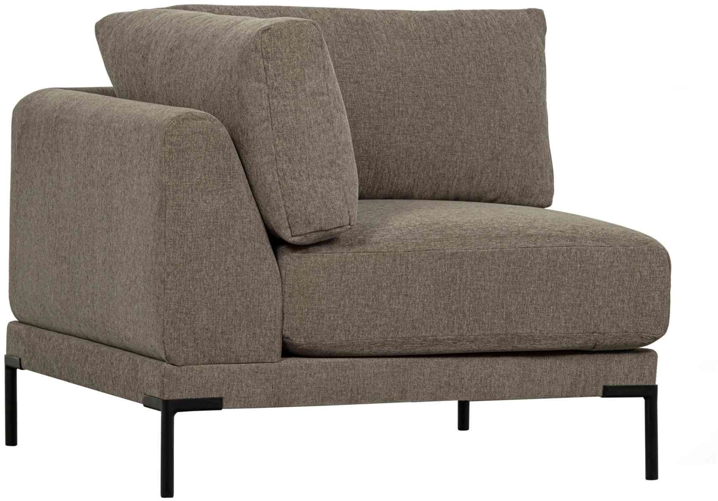 Modulsofa Couple Eck-Element, Taupe Bild 1