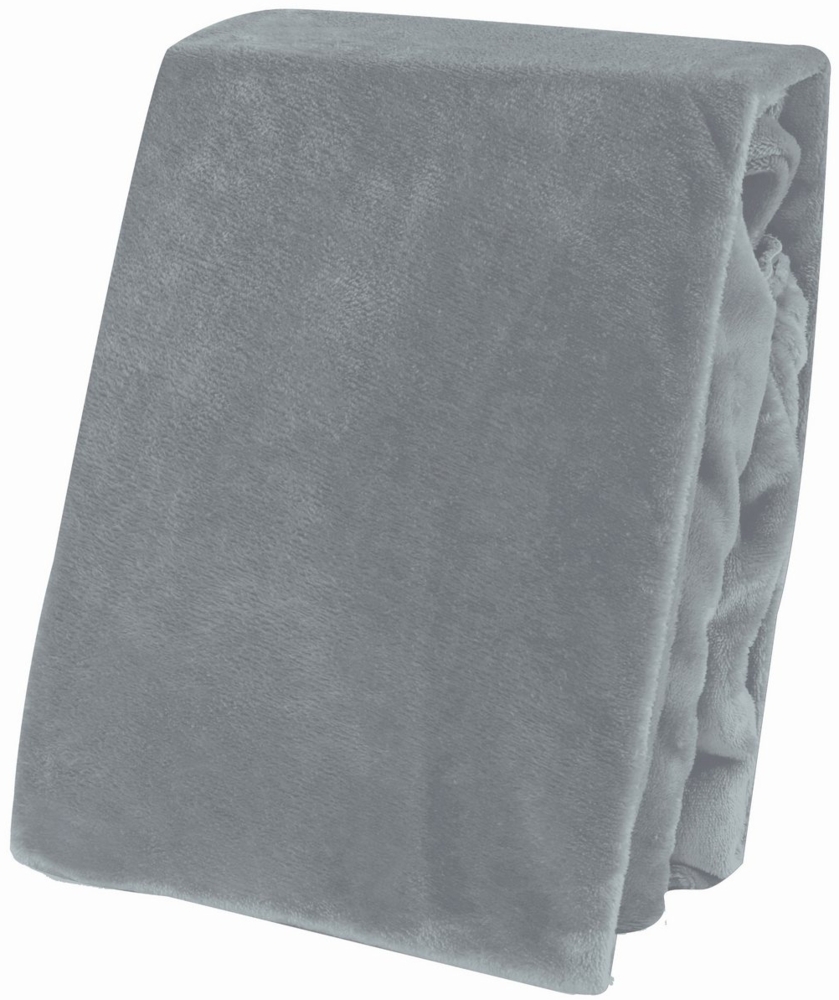 One Home Spannbettlaken Winter Cashmere Touch, Fleece, Gummizug: rundum, (2 Stück), flauschig weich warmes Teddy Plüsch, Double Pack Bild 1