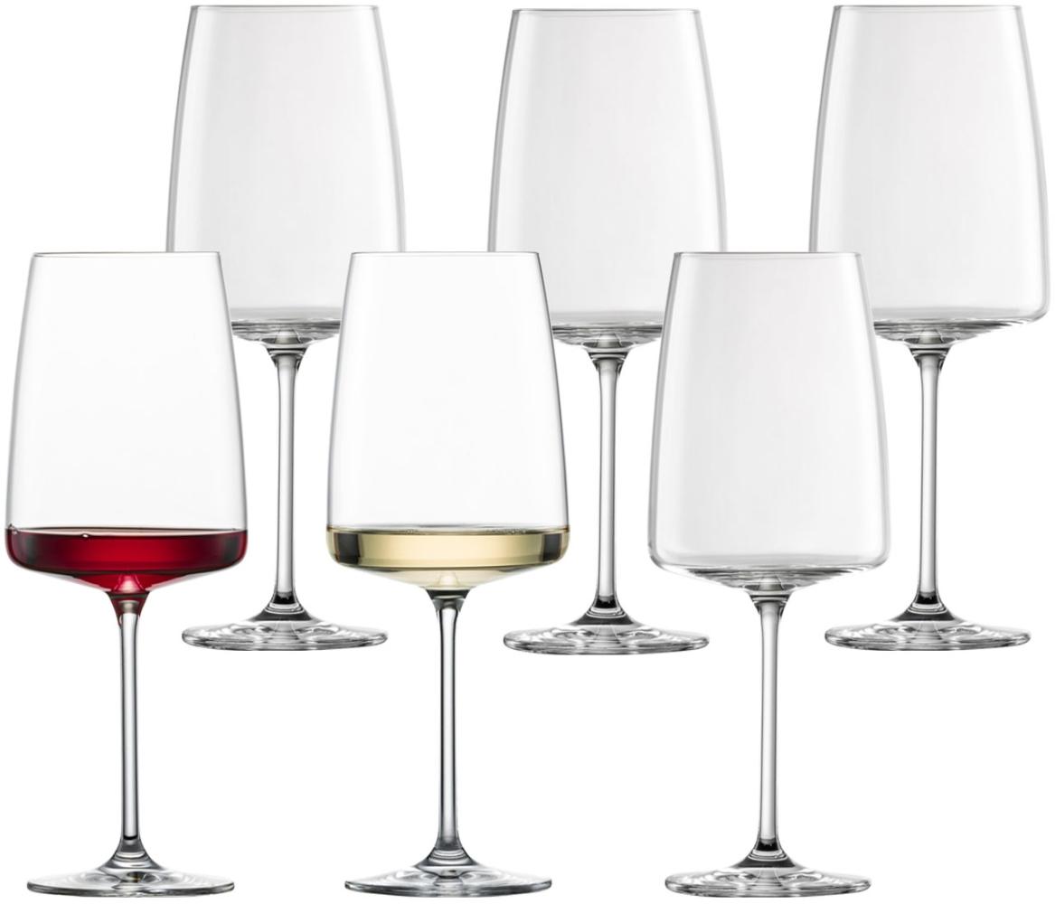 Zwiesel Glas VIVID SENSES kraftvoll & würzig Weinglas 6er Set Bild 1