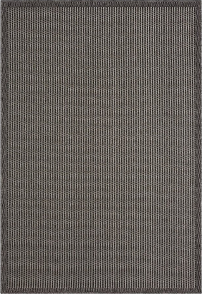 Wohnando Teppich MY-RUG Outdoor-Teppich "Fiona II" 160x100 cm, schwarz, rechteckig, Höhe: 6 mm, mit natürlichem, schlichten Design für deinen Außenbereich Bild 1