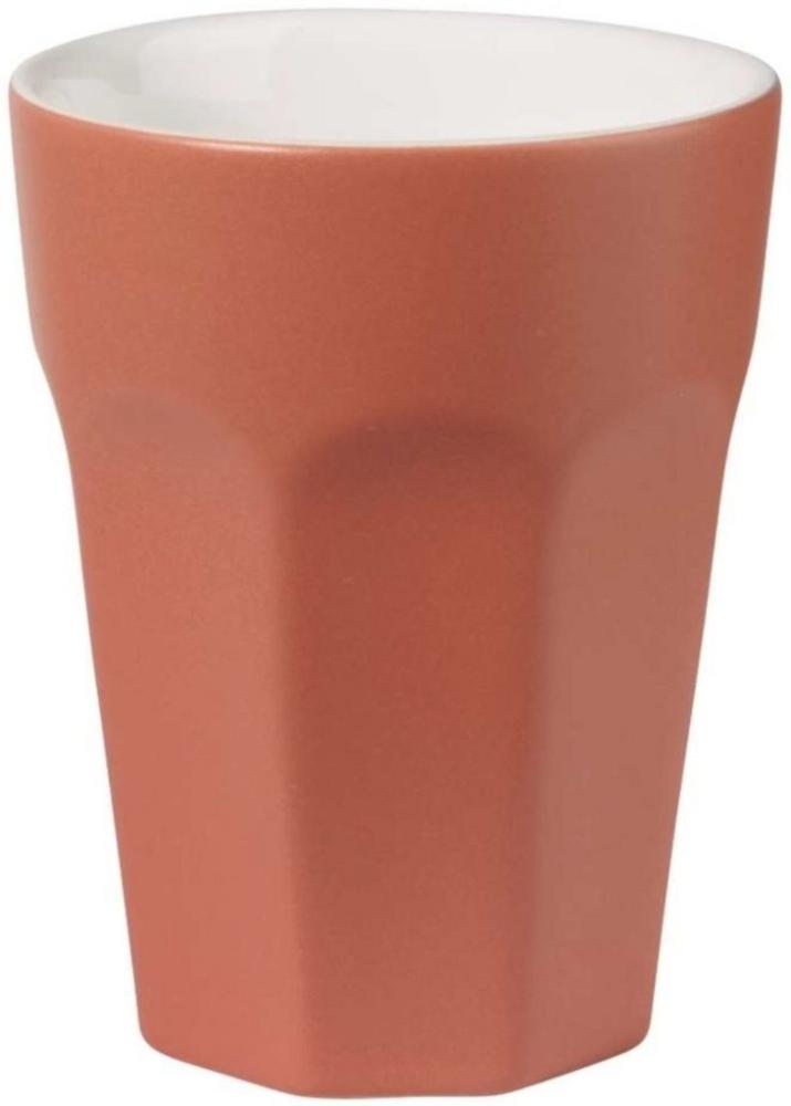 ASA Selection ti amo colore Becher Espresso, Espressobecher, Kaffeetasse, Tasse, Steingut, Red Clay, 100 ml, 5079354 Bild 1