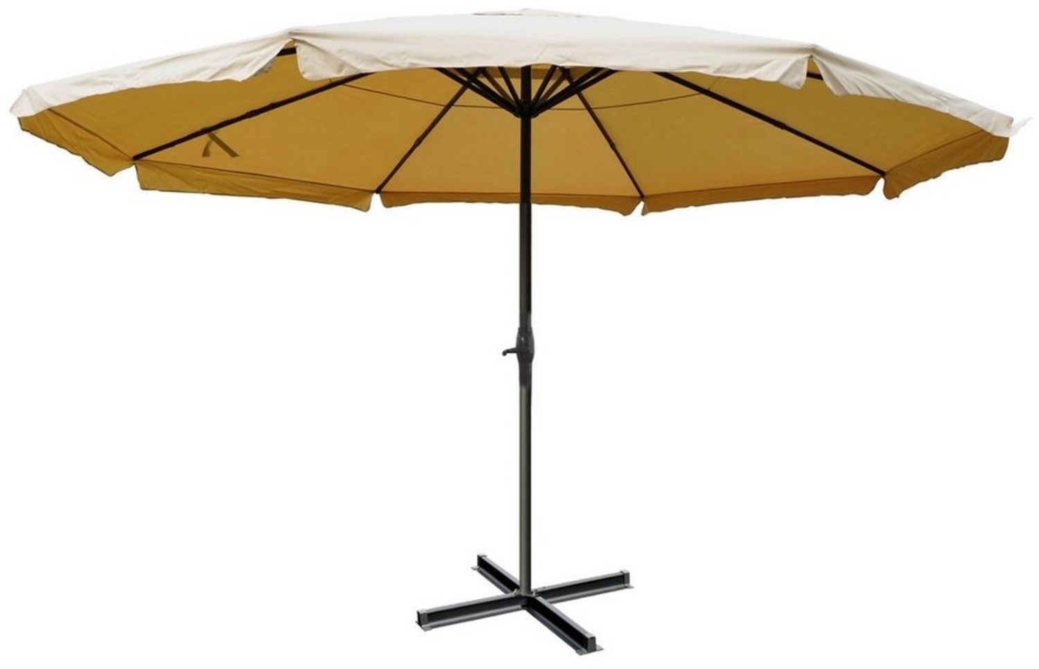 MCW Sonnenschirm Carpi Pro, LxB: 500x500 cm, witterungsfest, regenbeständig, windstabil, robust, Inkl. Bodenkreuz Bild 1