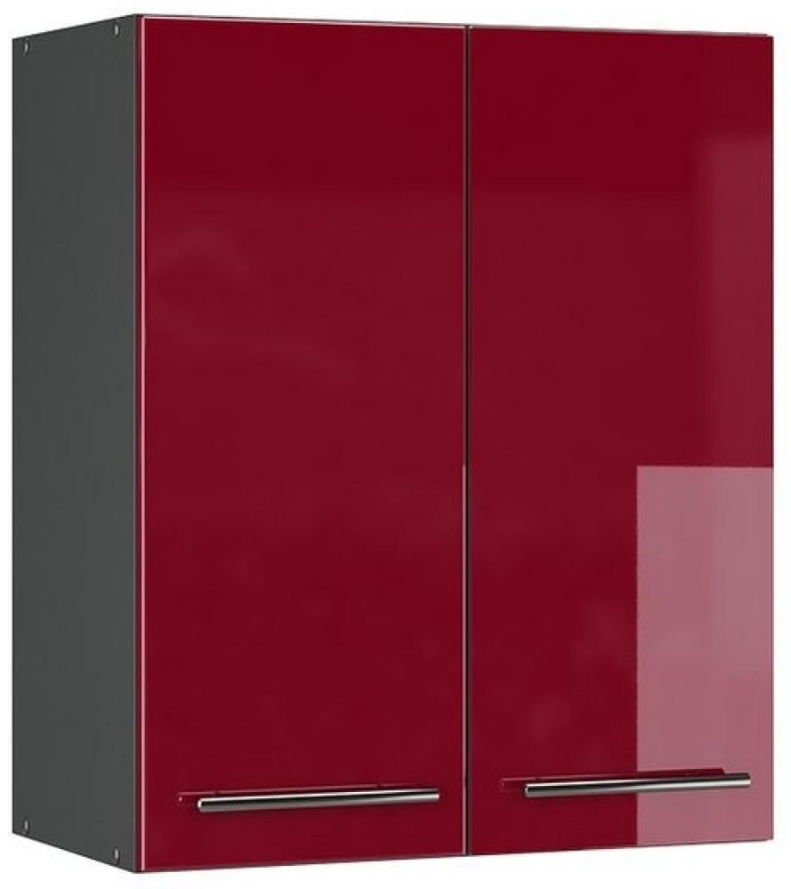 Vicco Hängeschrank 60 cm Küchenschrank Hängeschrank Küchenzeile Fame-Line (Bordeaux Hochglanz) Bild 1