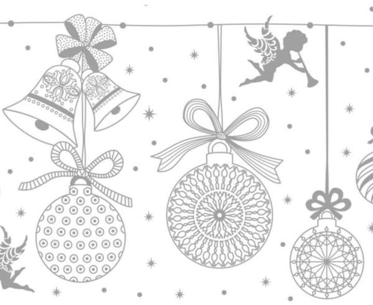 Ludwig Bähr Zauberpapier 250g/qm Weihnachtskugeln A4 VE=10 Blatt Bild 1