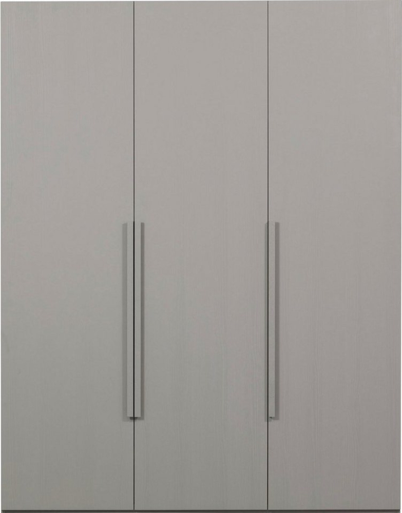 WOOOD Garderobenschrank Rens aus Nussbaum-Dekor, viel Stauraum, Höhe 210 cm Bild 1