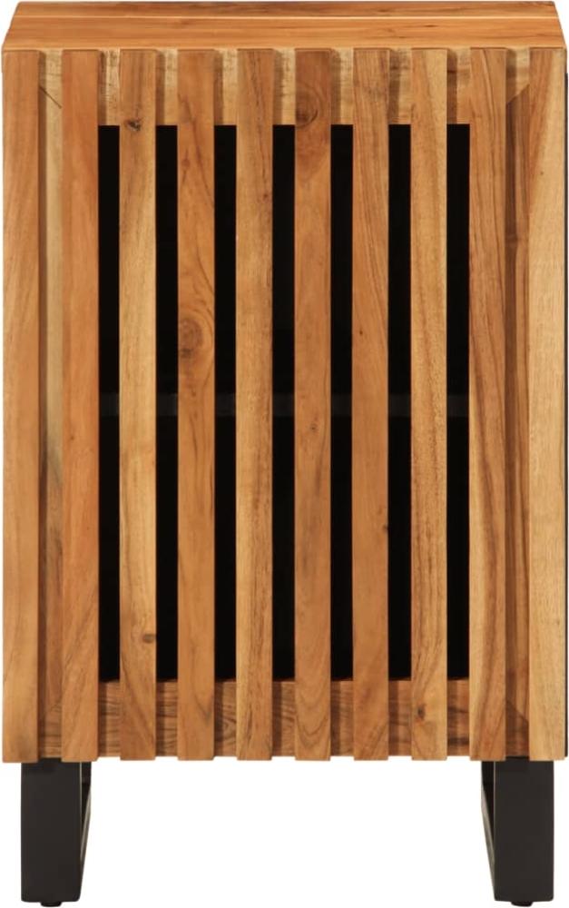 vidaXL Badschrank 38x34x58 cm Massivholz Akazie 377540 Bild 1