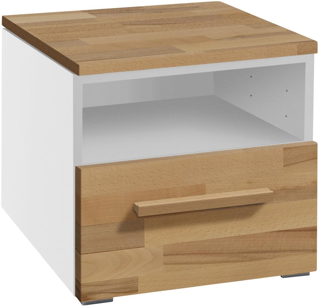 Accessoires Nachttische braun Kernbuche Massivholz Bild 1