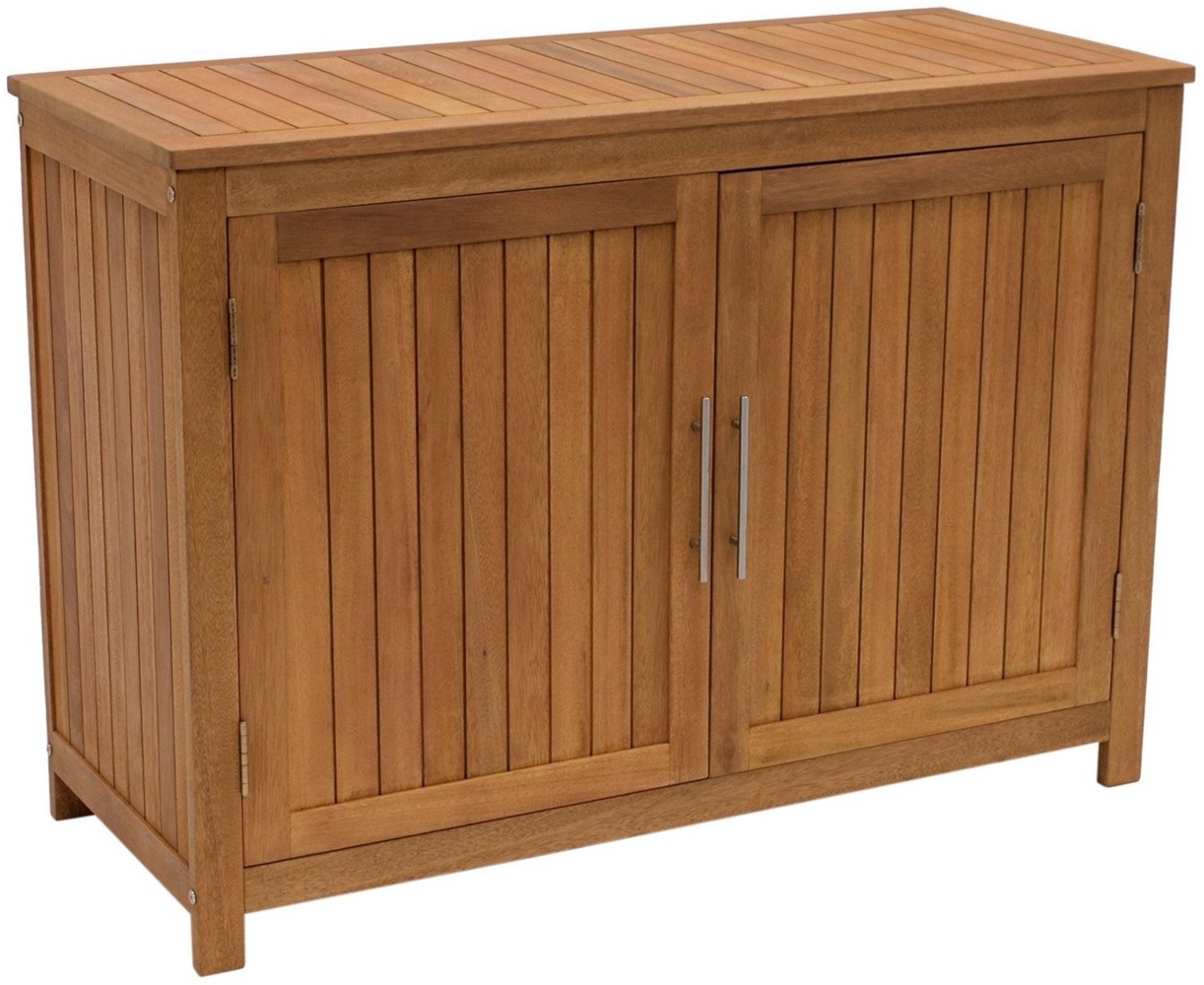 Konsolenschrank CABINET 120x50x85cm, Eukalyptus geölt Bild 1