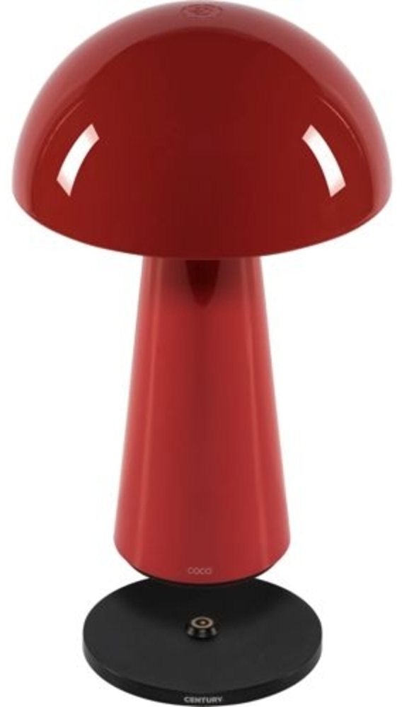 Century LED Tischlampe COCO rot 1,5W 2700K 100 Lumen Dimm. IP44 Bild 1
