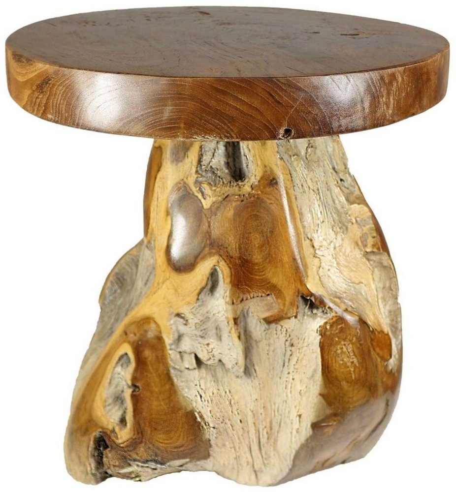 Oriental Galerie Blumenhocker akholz Beistelltisch Unikat 40 cm (1 St) Bild 1