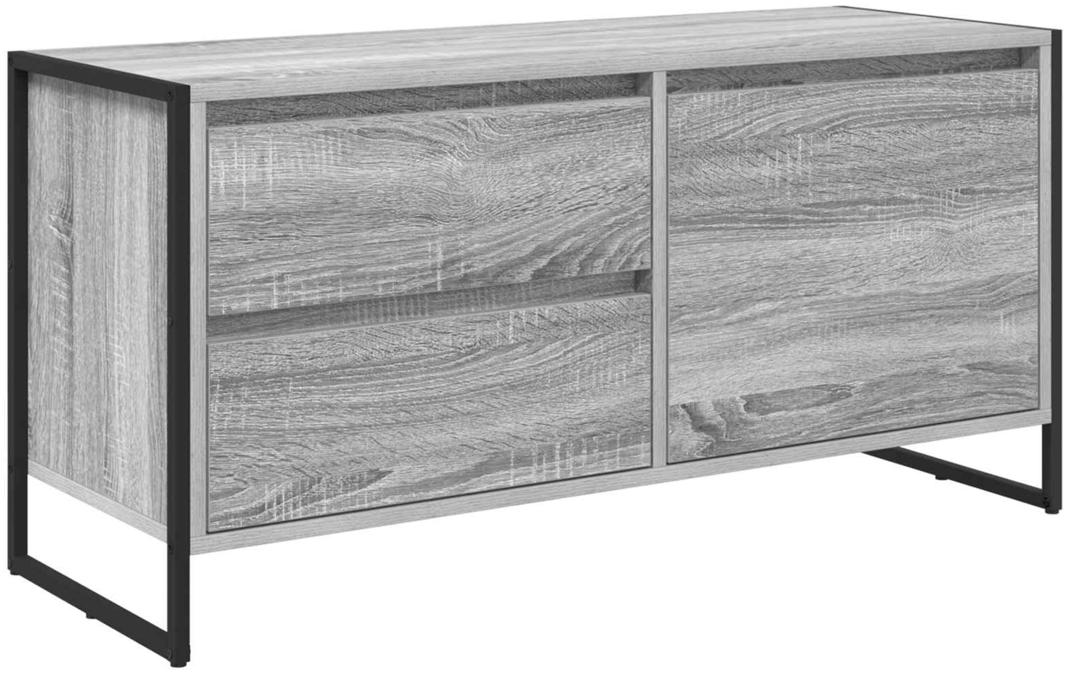 vidaXL TV-Schränk Graues Sonoma 100 x 36 x 49.5 cm Holzwerkstoff 886621 Bild 1