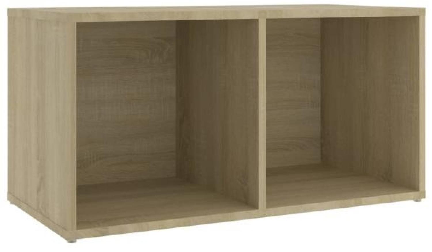 vidaXL TV-Schrank Sonoma-Eiche 72x35x36,5 cm Holzwerkstoff 805528 Bild 1