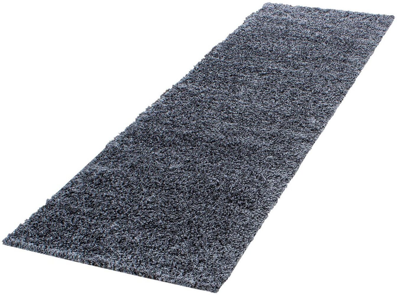 Shaggy Teppich LIFE GREY 80 X 250cm Läufer Bild 1