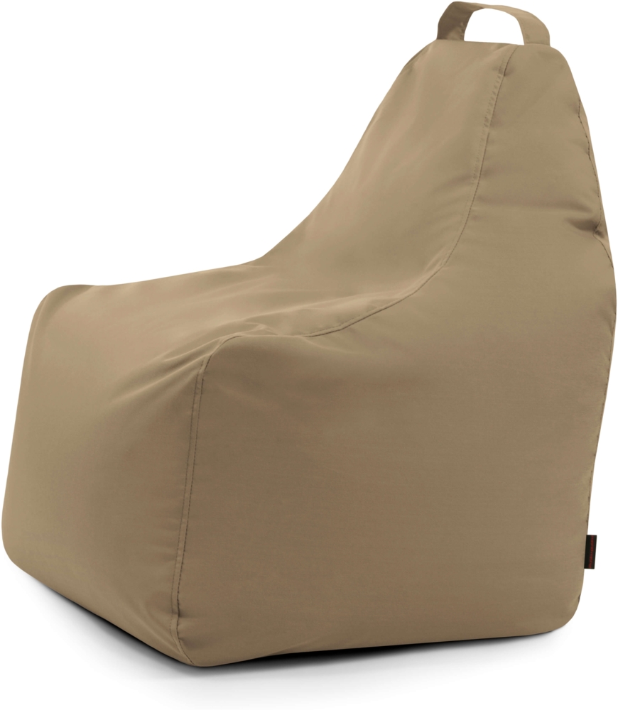 Sitzsack ‘Play‘, Bezugstoff - Colorin, 100% Olefin, Sand, 85x80x80 cm. Bild 1