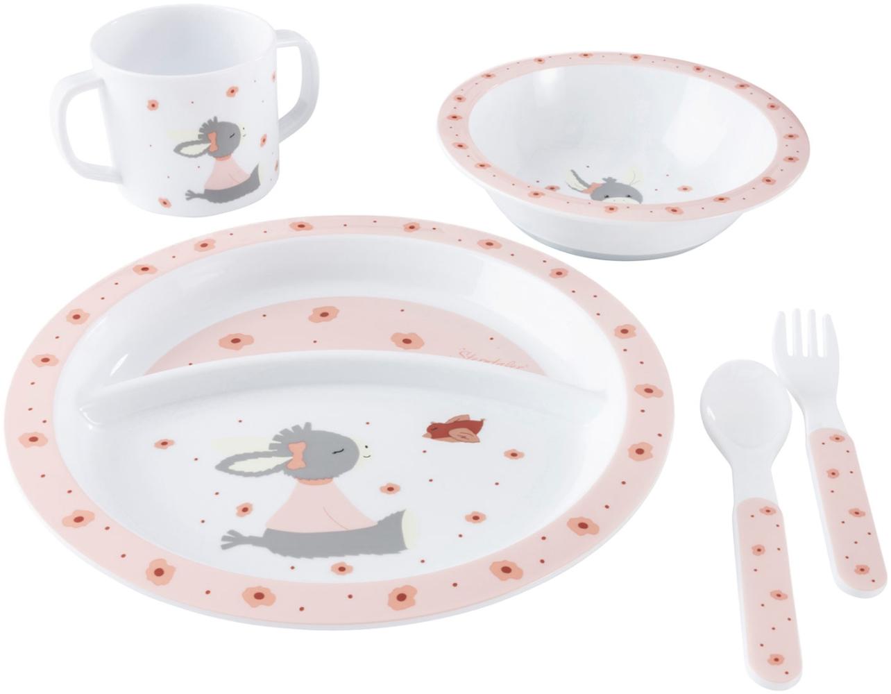 Sterntaler Kindergeschirr Set 5-teilig Esel Emmi Girl Friends - A Bild 1