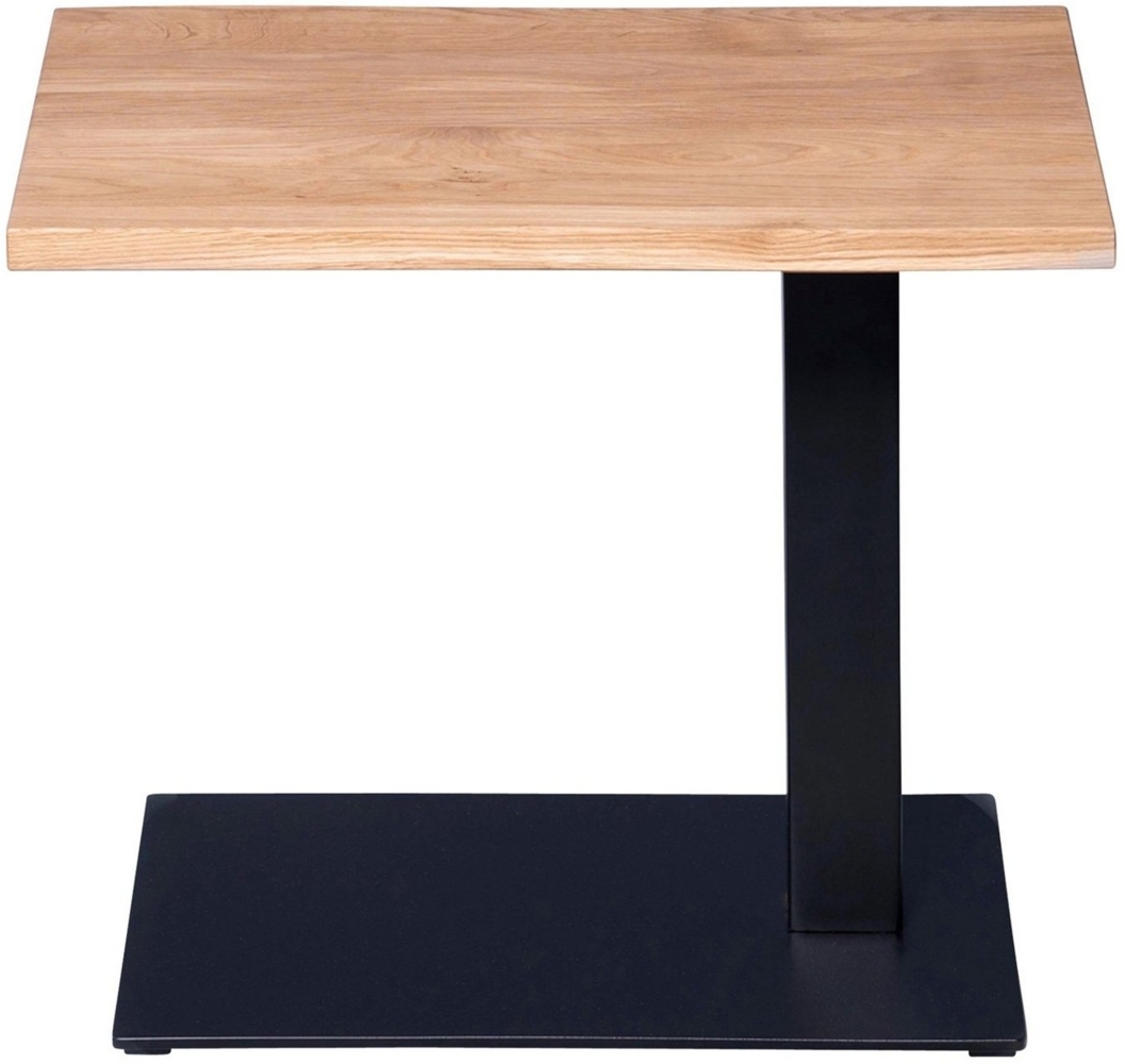 M2 Kollektion Bibi 2 Beistelltisch, Holz, Wildeiche massiv, 55 x 50 x 40 Bild 1