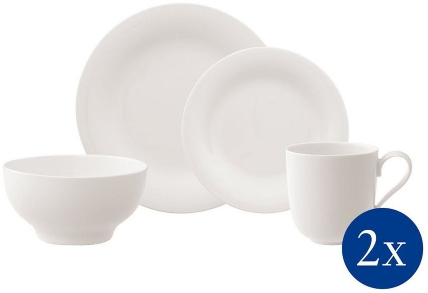 Villeroy & Boch New Cottage Basic Einsteiger-Set 8-teilig - DS Bild 1