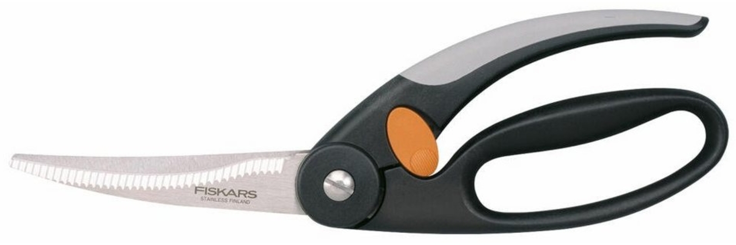 Fiskars Functional Form Geflügelschere, Geflügel Schere, Küchenschere, Küchenhelfer, Edelstahl, 25 cm, 1003033 Bild 1
