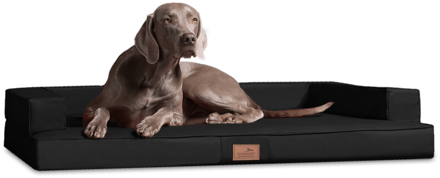 GIBSON Orthopädisches Hundesofa - 150x100cm, 03 Schwarz Bild 1