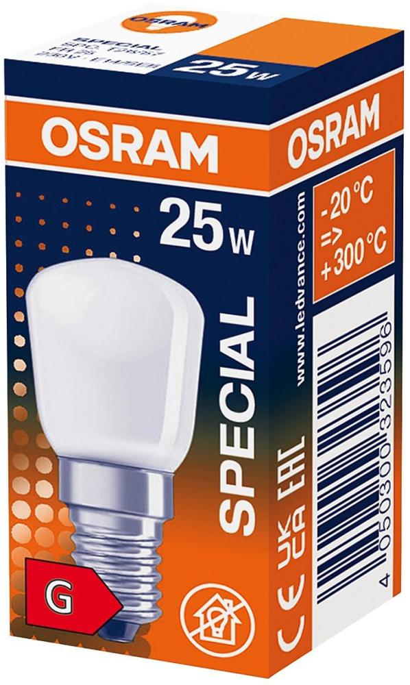 OSRAM Backofen-Lampe E14 25W 140lm 2.700K dim 351507 Bild 1