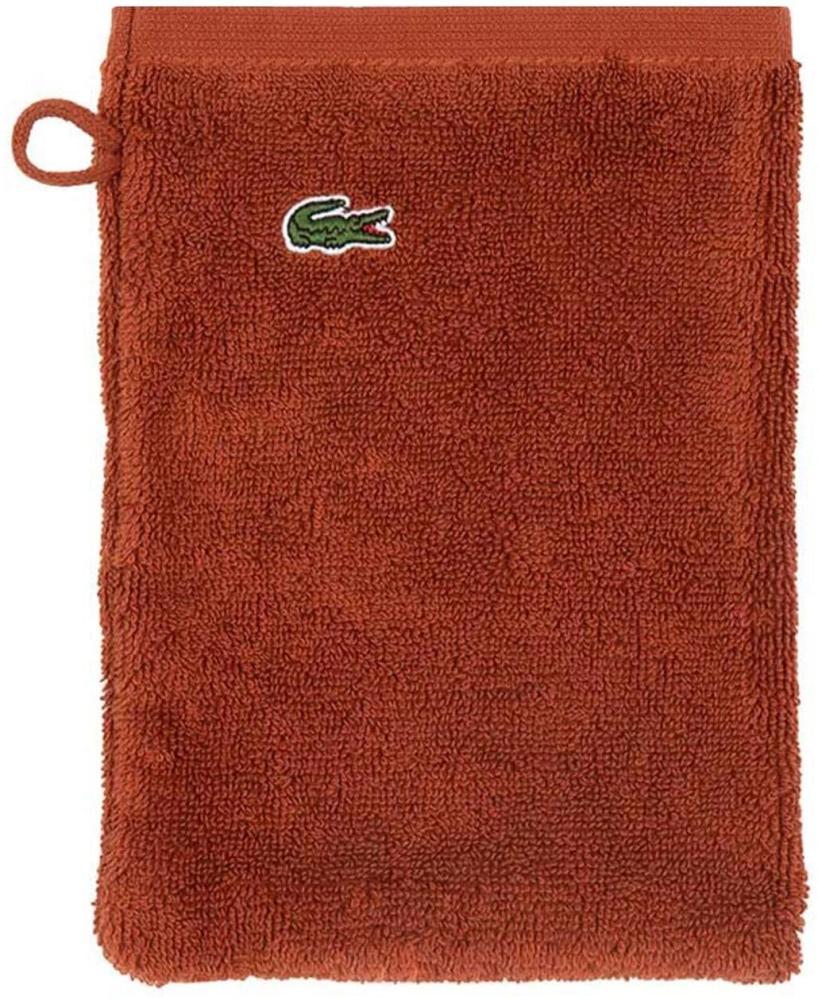 Lacoste Frottier Handtücher Lecroco|Waschhandschuh 15x21 cm| terre-battue Bild 1