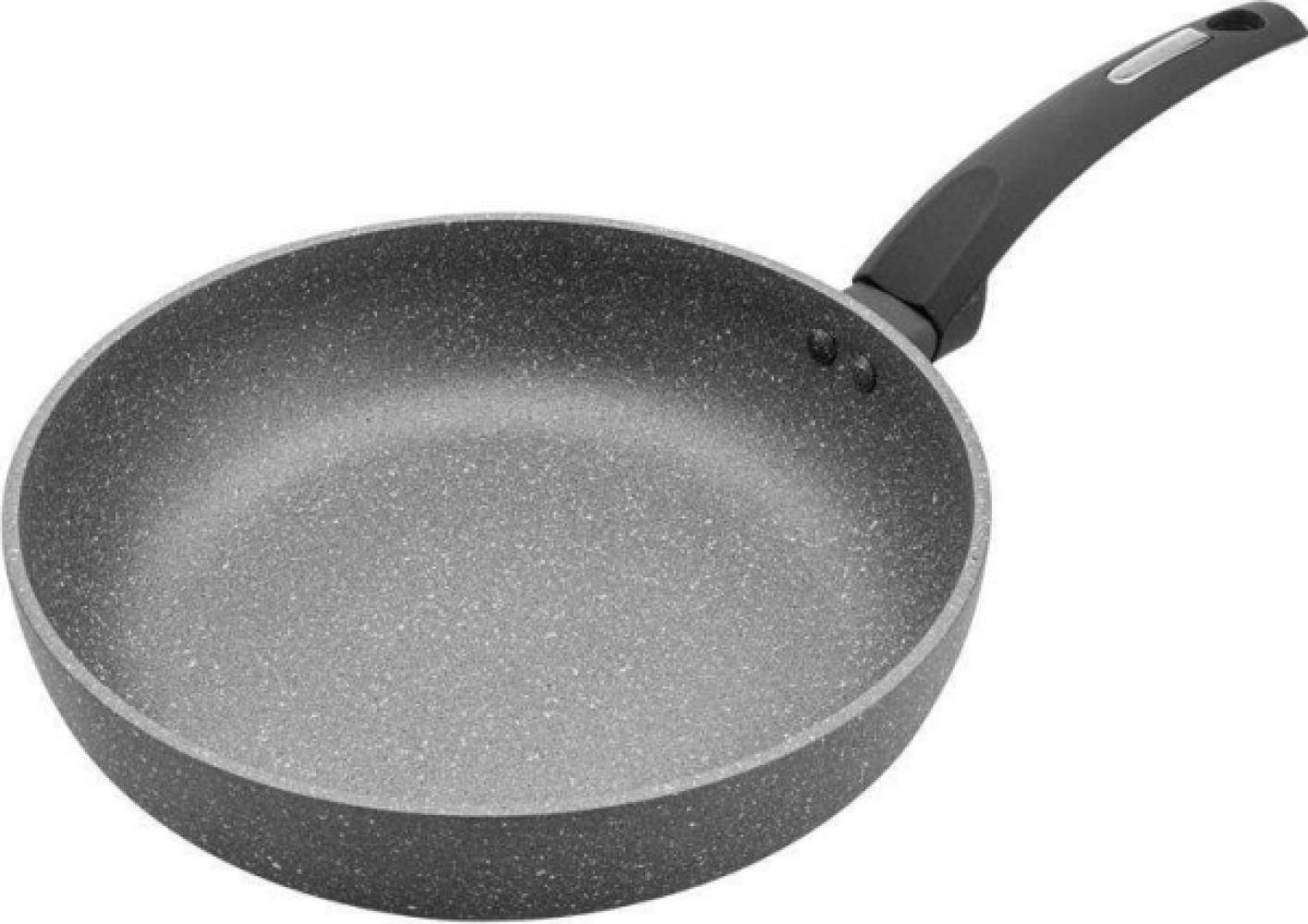 Florina Frying Pan LAVA STONE 26 CM (GRAY 5-LAYER COATING BLACK HANDLE) Bild 1