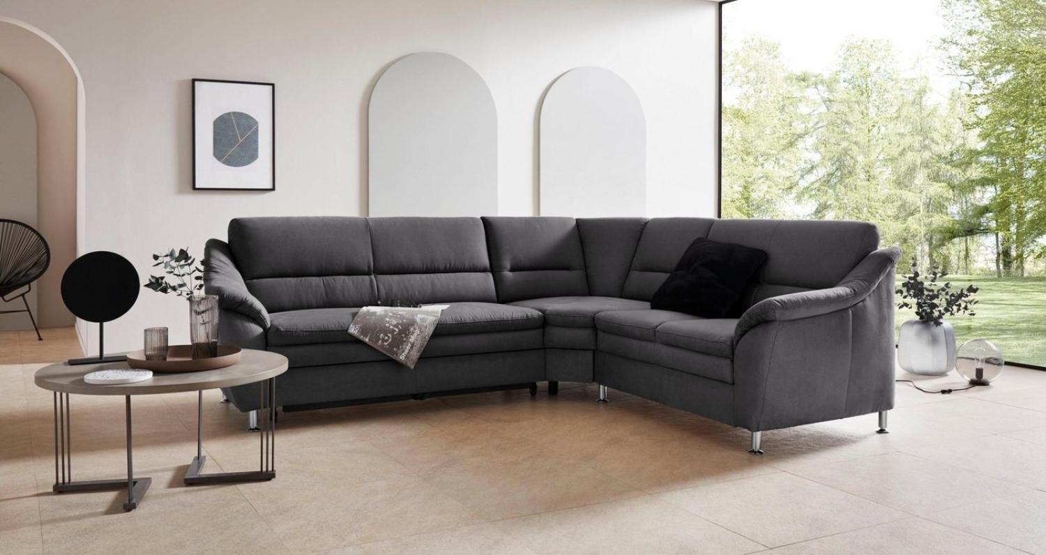 Places of Style Ecksofa Cardoso L-Form, mit Trapezecke für mehr Sitzkomfort, wahlweise auch mit Bettfunktion Bild 1