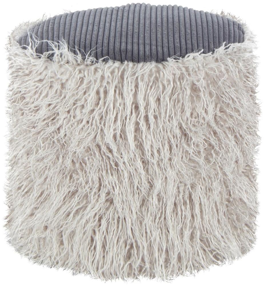 Pouf Adena 100 Grau Bild 1