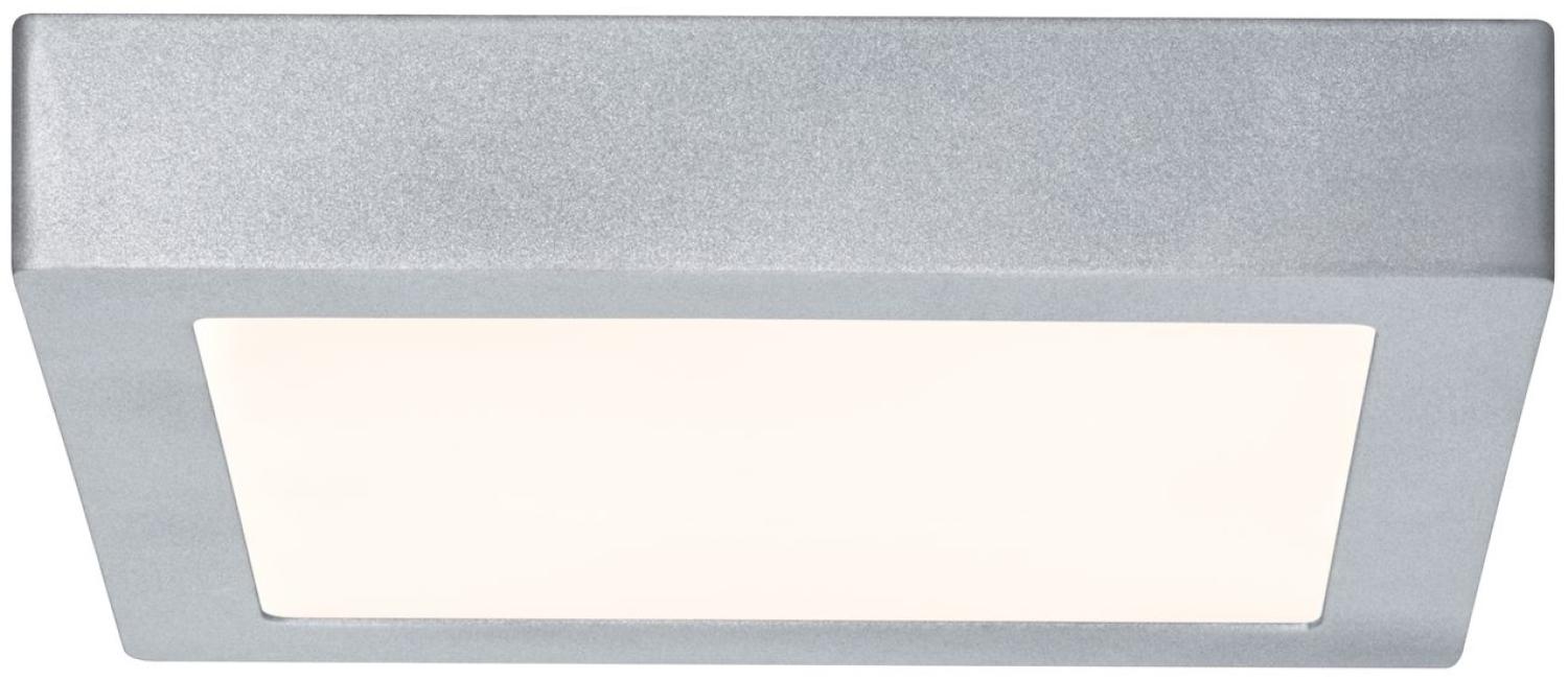 Paulmann No. 70649 Deckenleuchte Lunar LED Panel 225x225mm Chrom matt, Alu Bild 1