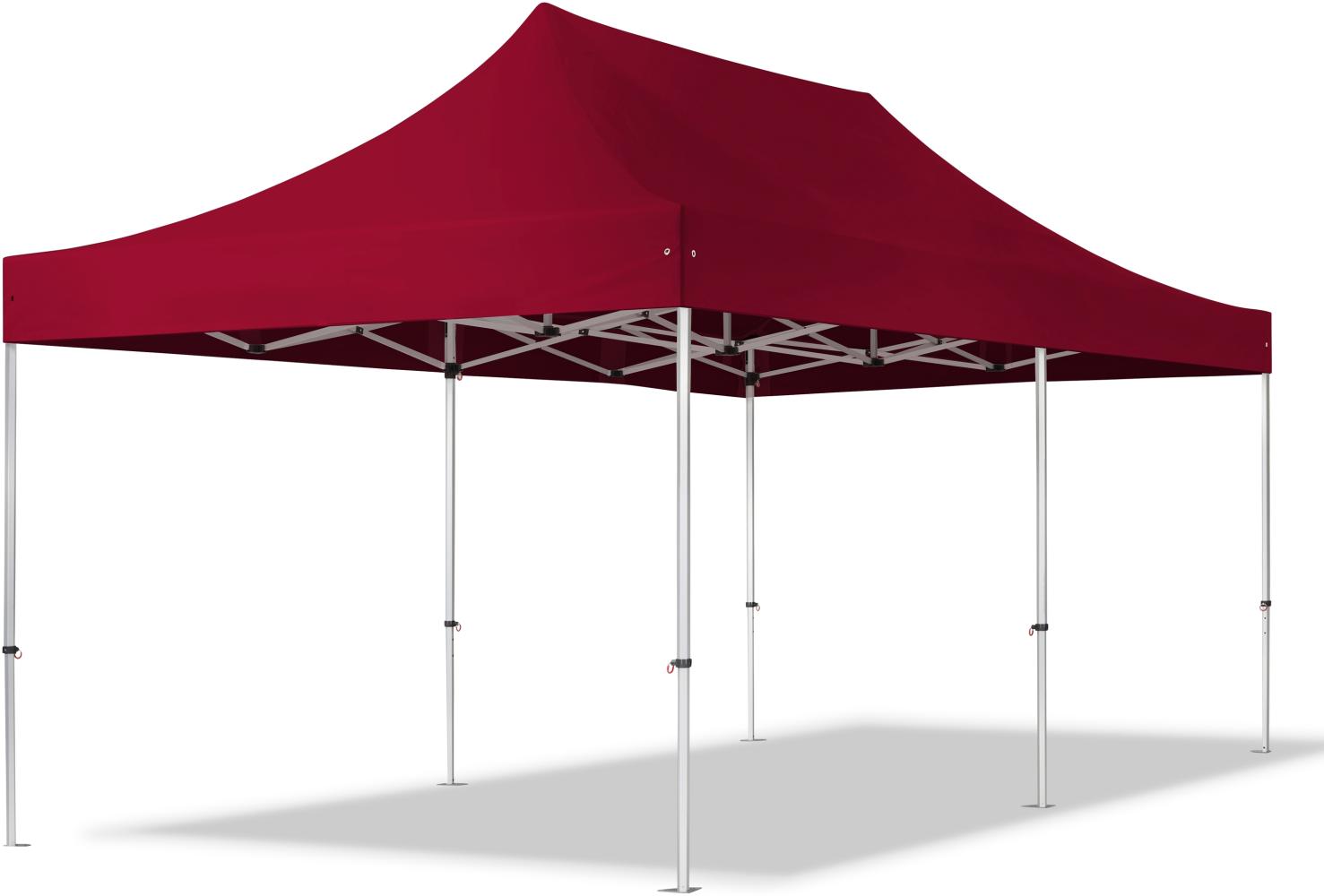 3x6 m Faltpavillon PROFESSIONAL Alu 40mm, rot Bild 1