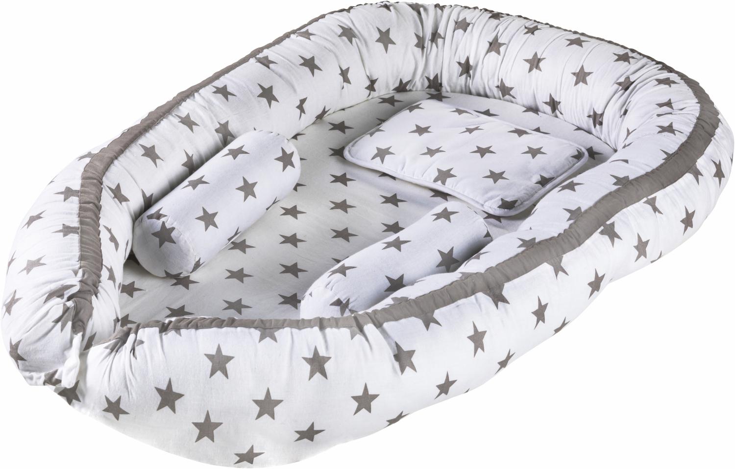 Schardt Kuschelnest Big Stars grey Bild 1