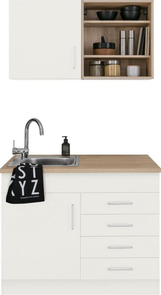 KOCHSTATION Pantryküche KS-Mali, Breite 100 cm, wahlweise mit E-Geräten Bild 1