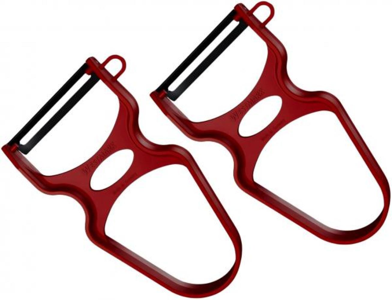 Gemüseschäler Spargelschäler, Kartoffelschäler, Universalschäler für Gemüse & Obst - 2 Stück Bild 1