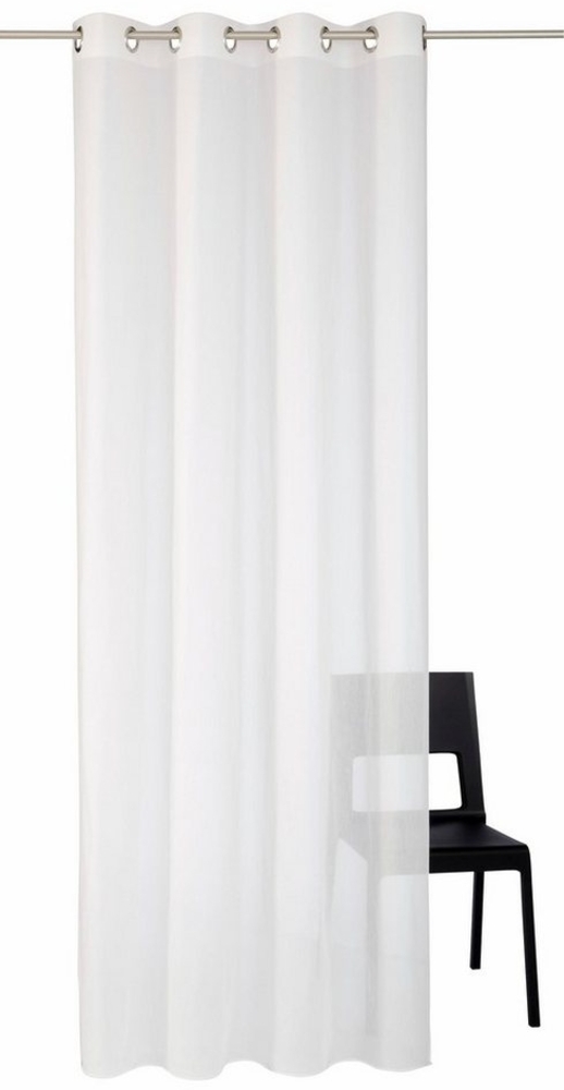 Wirth Vorhang Audrey, Ösen (1 St), halbtransparent, Store Bild 1