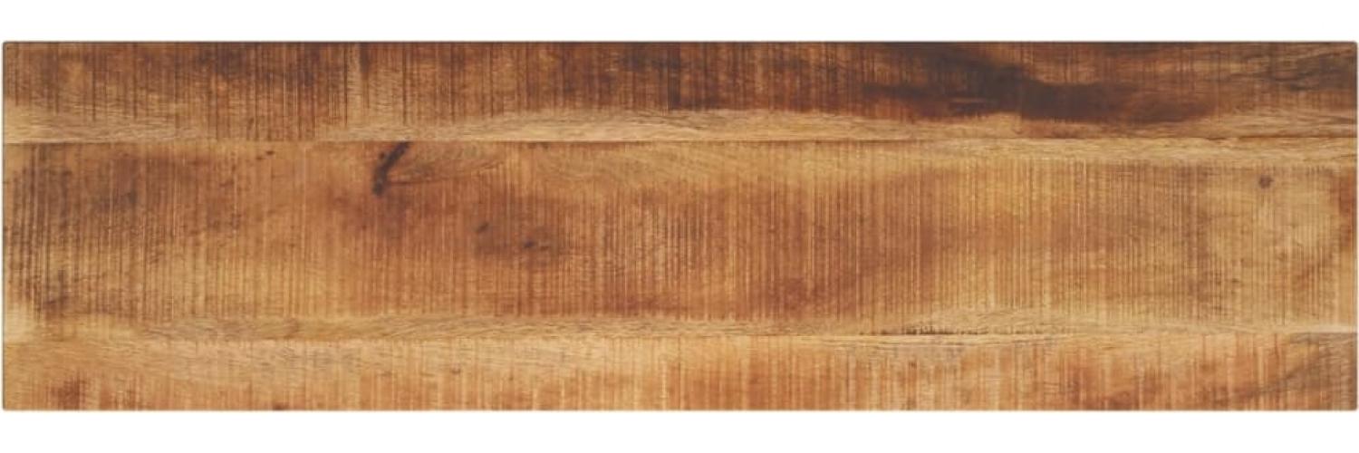 vidaXL Tischplatte 100x20x3,8 cm Rechteckig Raues Massivholz Mango 371361 Bild 1