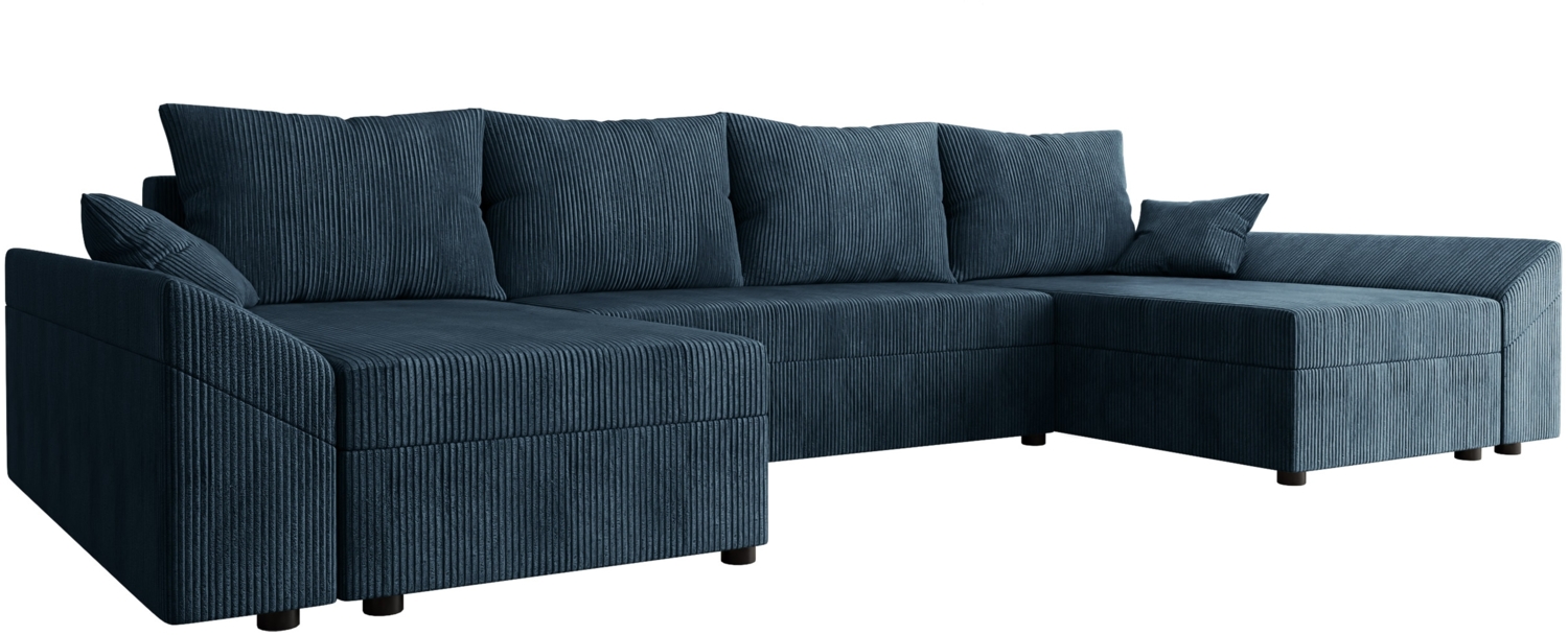 Ecksofa Chione U Cord (Farbe: Poso 5) Bild 1